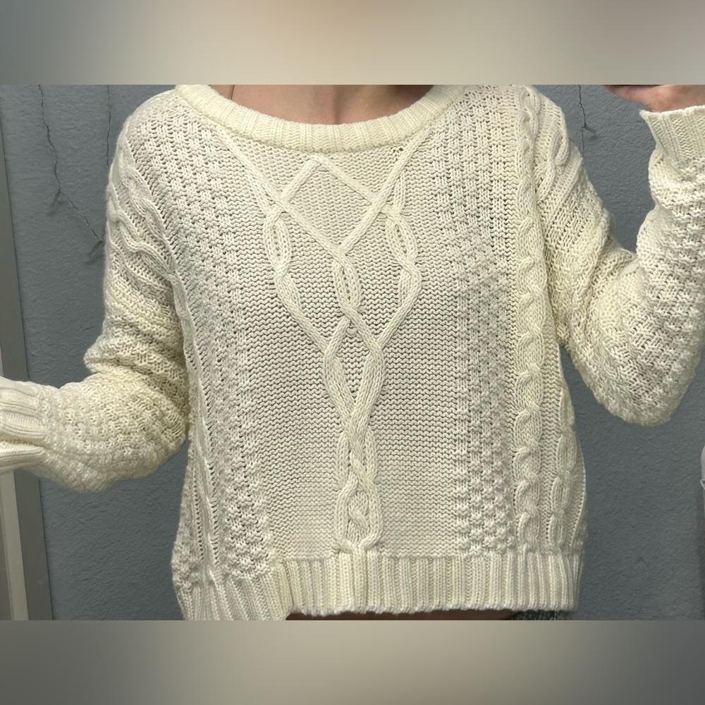 White sweater